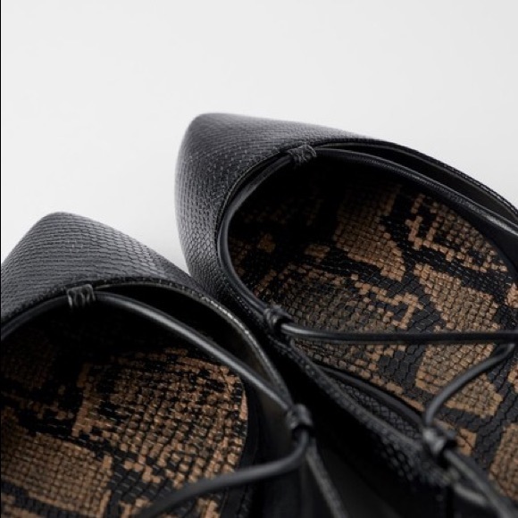 ZARA Ballerina Flats - Picture 4 of 12